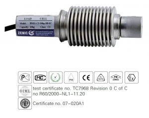 BM11 stainless steel bending beam load cell (5kg-500kg)-image
