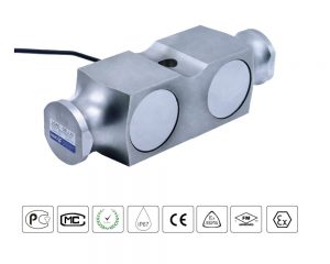 B9E stainless steel dual shear beam load cell (50k-150k)-image