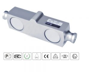 B9F stainless steel dual shear beam load cell (10k-75k)-image