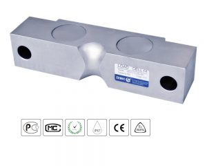 B9N stainless steel dual shear beam load cell (10k-125k)-image