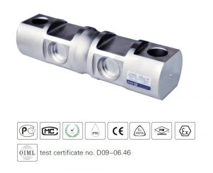 HM9C nickel plated alloy steel dual shear beam load cell (10k-75k)-image