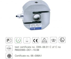 BM3 stainless steel S-type load cell (50kg-7.5t)-image