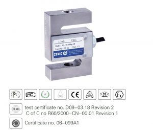H3 nickel plated alloy steel S-type load cell (25kg-30t)-image