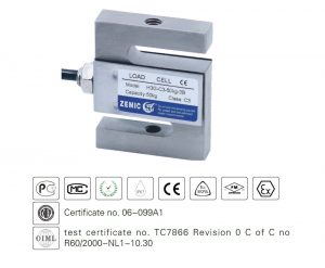 H3G nickel plated alloy steel S-type load cell (50kg-7.5t)-image